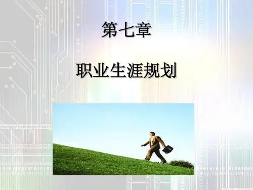 第七章职业规划
