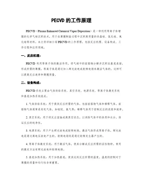PECVD的工作原理