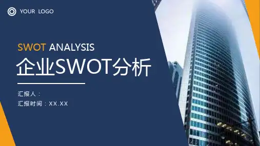 个人员工SWOT分析总结职工自我分析方法学习培训PPT模板课件