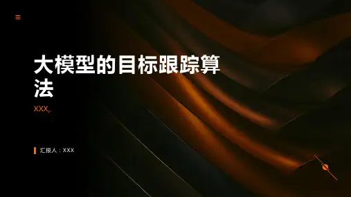 大模型的目标跟踪算法
