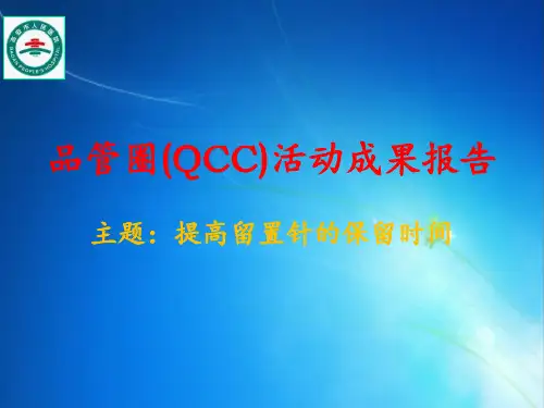 脑外科品管圈  ppt课件