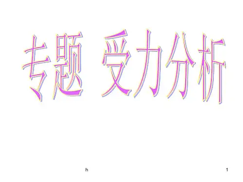 《受力分析》PPT课件