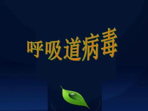 呼吸道病毒
