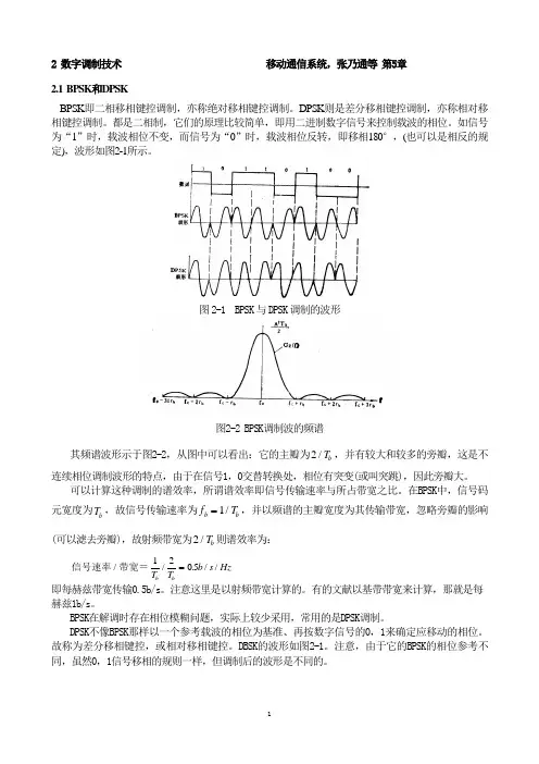数字调制技术讲稿