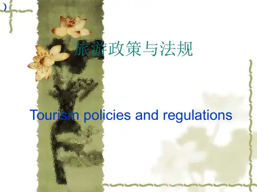 旅游政策与法规-2-8