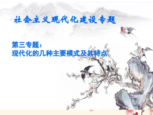 现代化模式及其特征