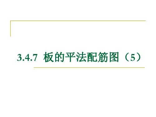 (12)板的平法配筋图(五)