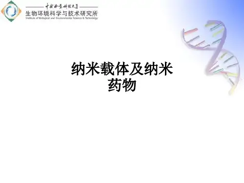 纳米载体及纳米药物ppt课件