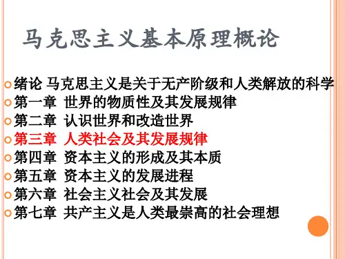 马克思主义基本原理概论   第三章