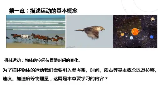 物理人教版(2019)必修第一册1.2时间 位移(共18张ppt).ppt