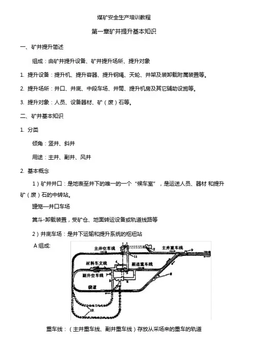 煤矿安全生产培训教程