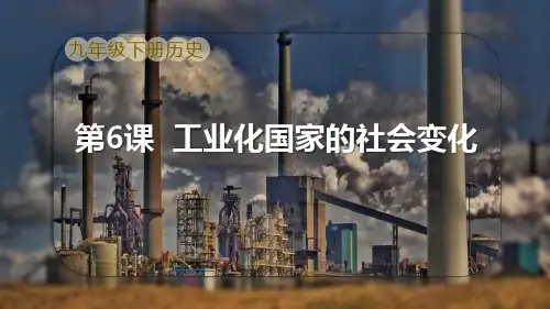 《工业化国家的社会变化》PPT优秀课件