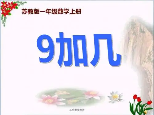 《9加几》20以内的进位加法PPT课件4