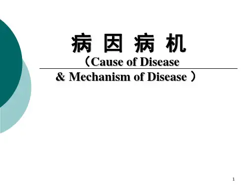 中医学：病因病机