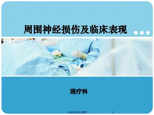 周围神经损伤PPT课件