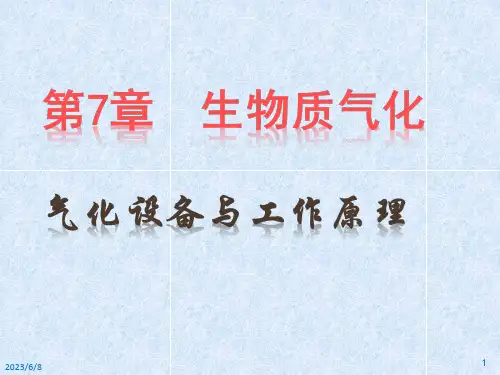 第七章-生物质气化
