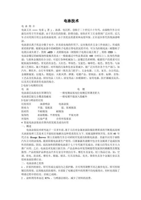 电泳技术