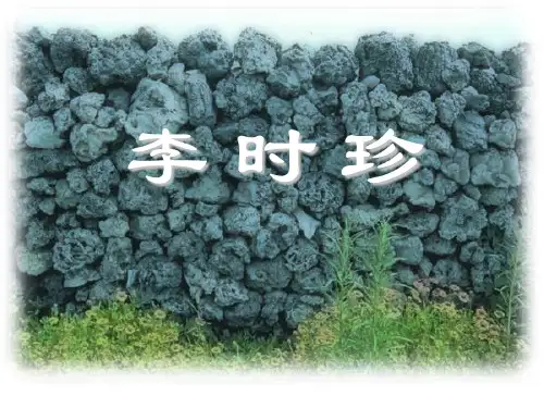 小学三年级下学期语文《李时珍》课件
