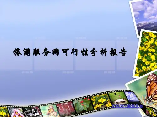 旅游网站可行性报告