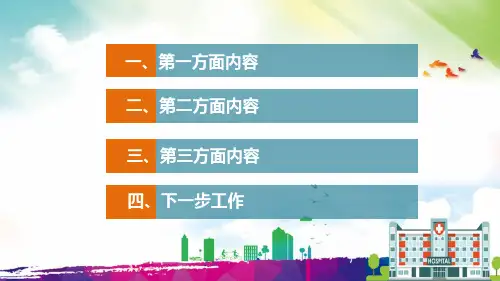 医院医疗项目迎检汇报材料授课PPT课件