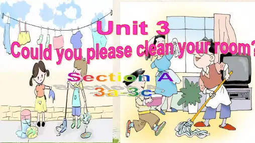 Unit3 SectionA 3a-3c 课件(21张PPT)人教版英语八年级下册