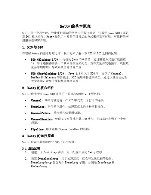 netty的原理
