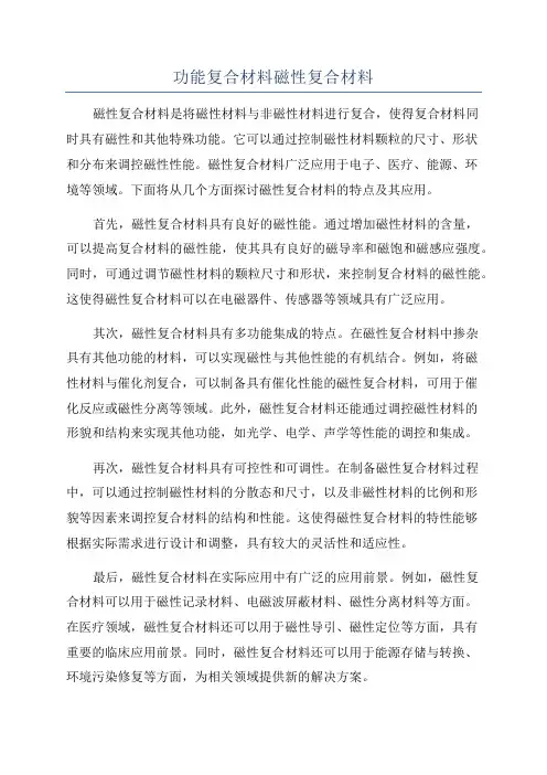功能复合材料磁性复合材料