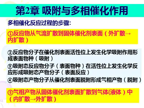 催化原理--2吸附与催化PPT课件
