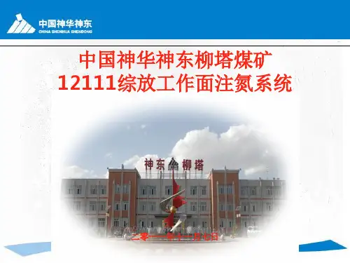 柳塔矿12111综放工作面注氮系统