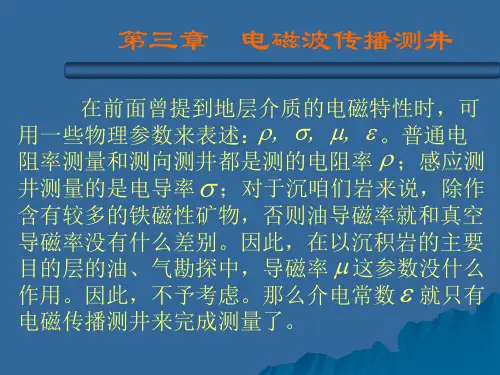 地球物理测井仪器原理概要
