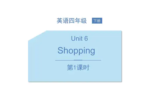 《Shopping》PPT教学课件(第1课时)
