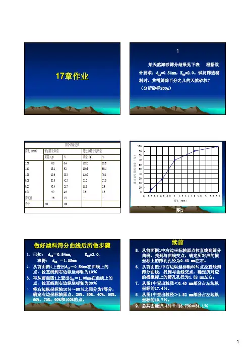 给水工程课后习题答案