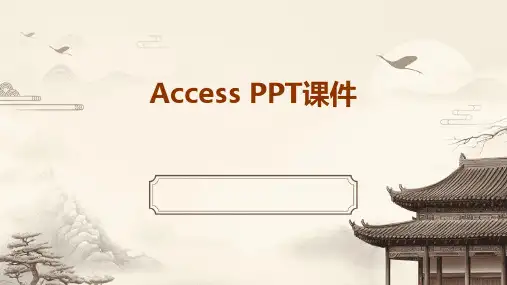 access ppt课件