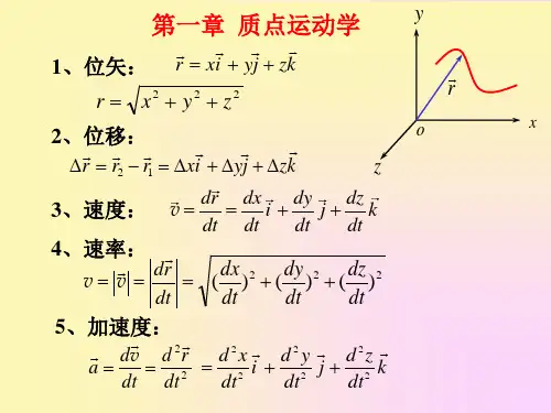 《大学物理》结课考试总复习知识点总结.ppt