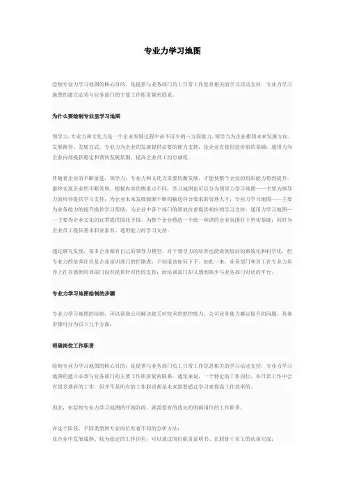 专业力学习地图-凯洛格