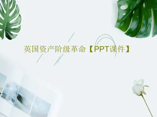 英国资产阶级革命【PPT课件】共29页
