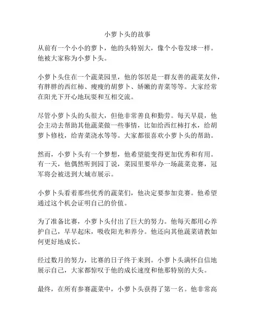 小萝卜头的故事