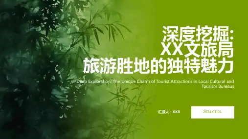(精品)介绍各地文旅局旅游胜地的独特魅力ppt模板