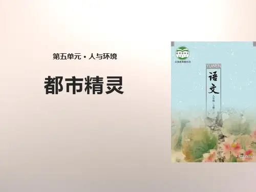 【教学课件】《都市精灵》(苏教)