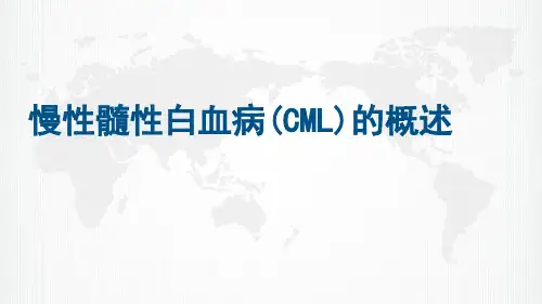 慢性髓性白血病(CML)的概述和甲磺酸伊马替尼的特性【41页】