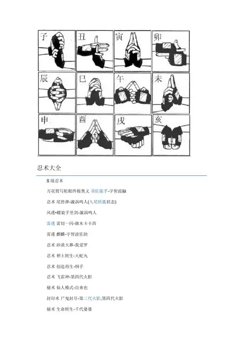 火影  忍术