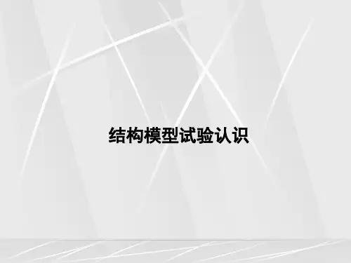 结构模型试验浅析