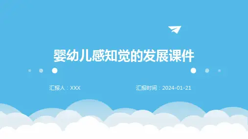 婴幼儿感知觉的发展课件