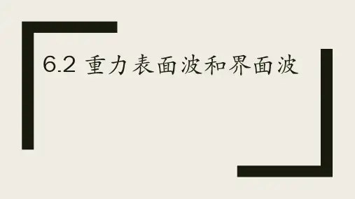 地球流体力学 南京大学 6  第六专题流体波动 (6.2.1)  电子教案