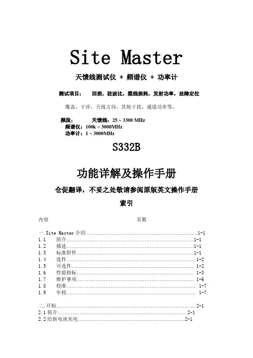 Site Master