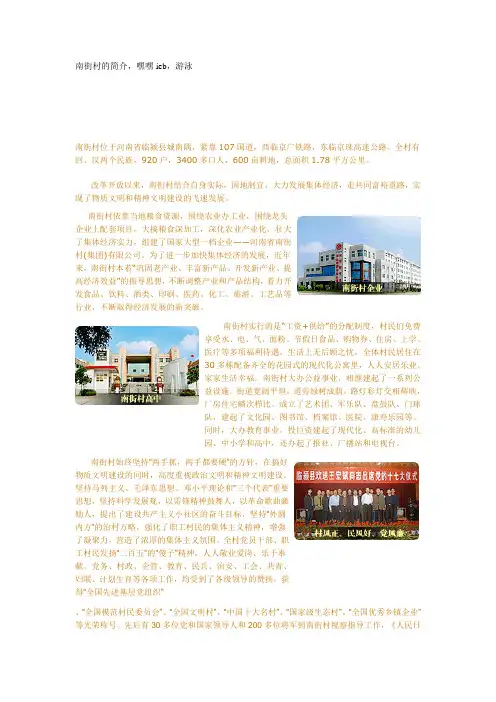 南街村简介