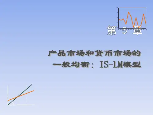 宏观课件  章品市场和货币市场的一般均衡：IS-LM模型