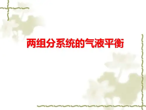 两组分系统的气液平衡PPT课件