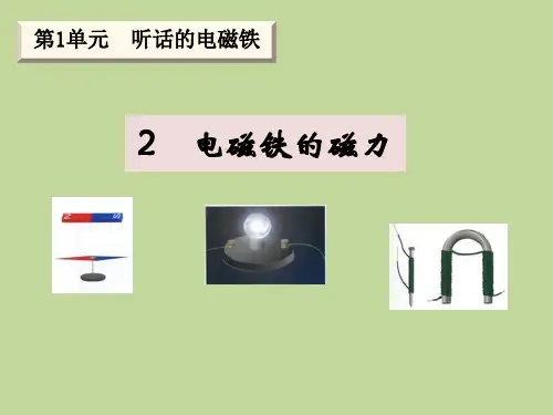 《电磁铁》标准课件ppt【苏教版】1
