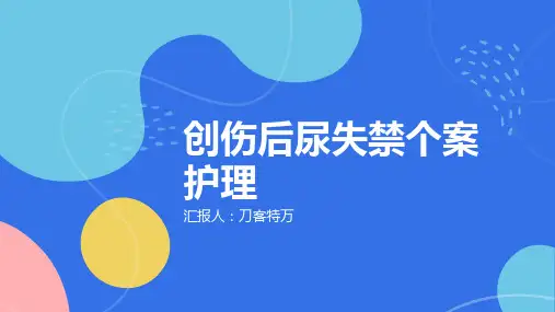 创伤后尿失禁个案护理